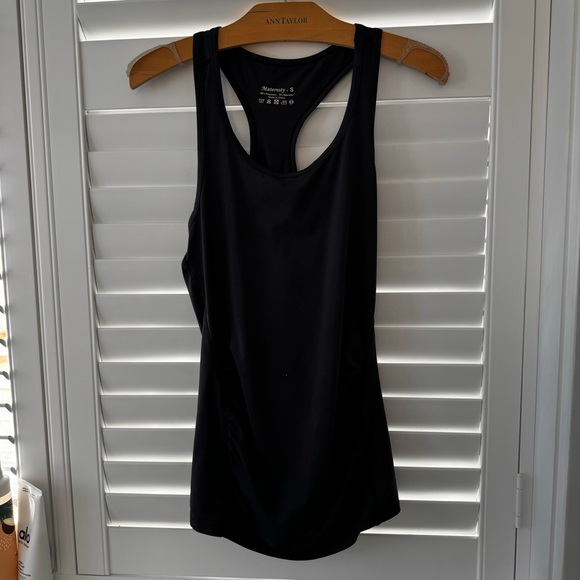 SET of maternity racer back athletic tanks. Size small. - Picture 3 of 3